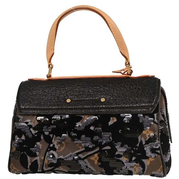 Louis Vuitton Monogram Fleur de Jais Carrousel Handbag - Picture 2 of 10